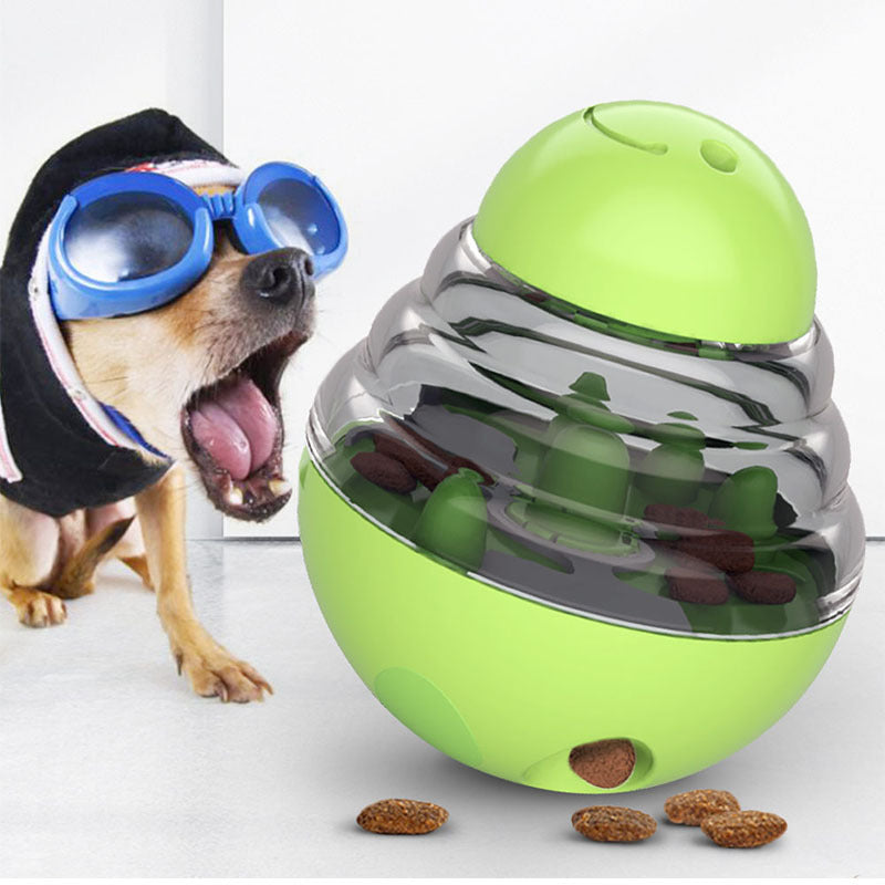 Jouet culbuto distributeur de croquettes pour chien – vue 5
