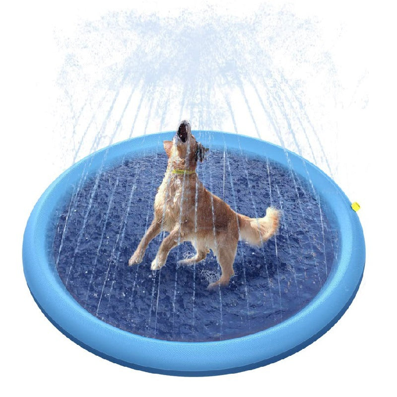 Tapis de jeu d'eau antidérapant pour chien