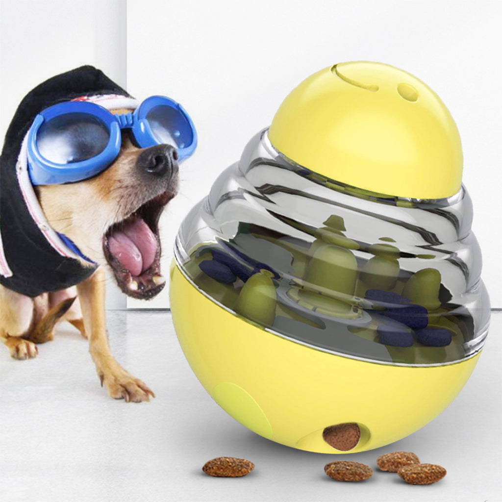 Jouet culbuto distributeur de croquettes pour chien – vue 3