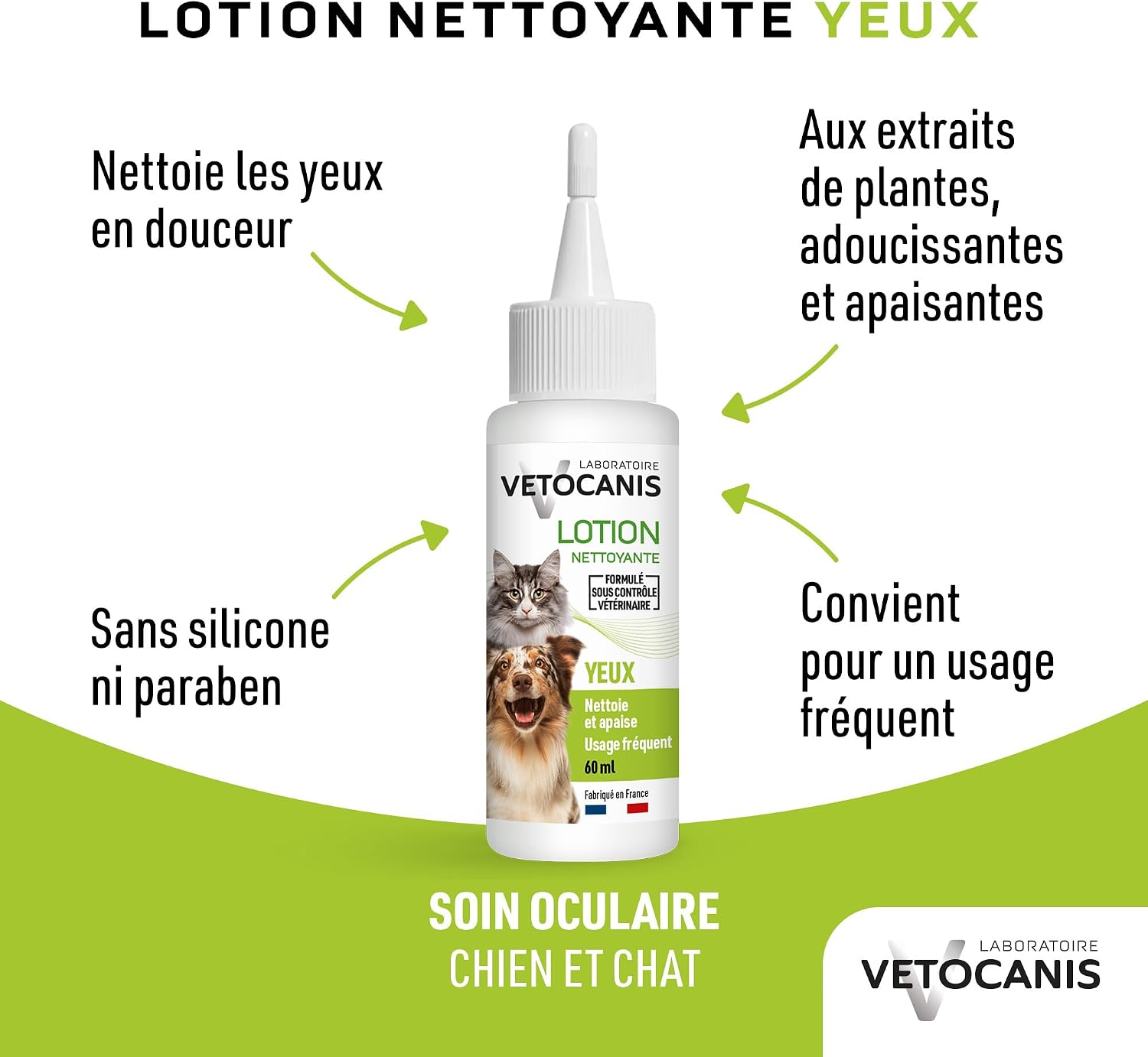 Atouts du soin oculaire : extraits de plantes, sans silicone ni parabène