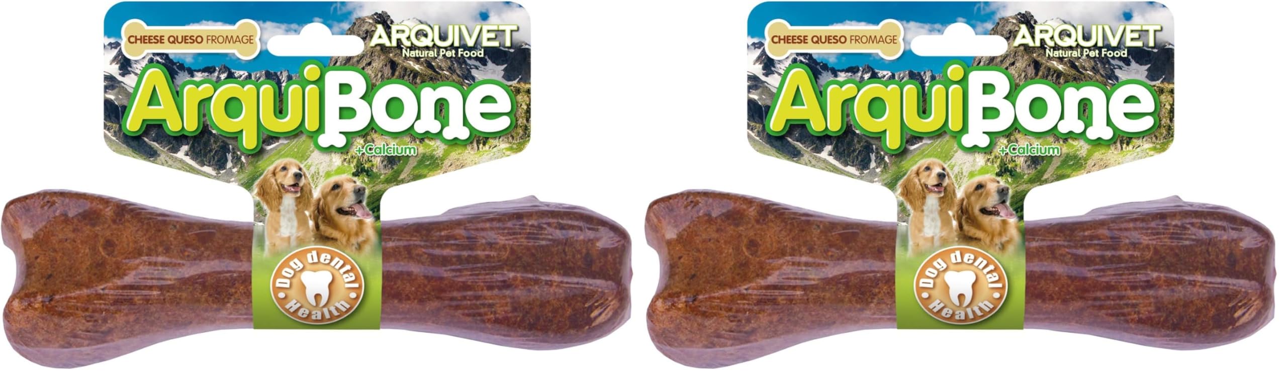 ARQUIVET Arquibone Bœuf 12,5 cm - 95 g - Grand os pour Chien - Snack Naturel pour Chiens - os à mâcher - Aliment complémentaire pour Chiens