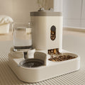 Gamelle double avec distributeur d'eau automatique