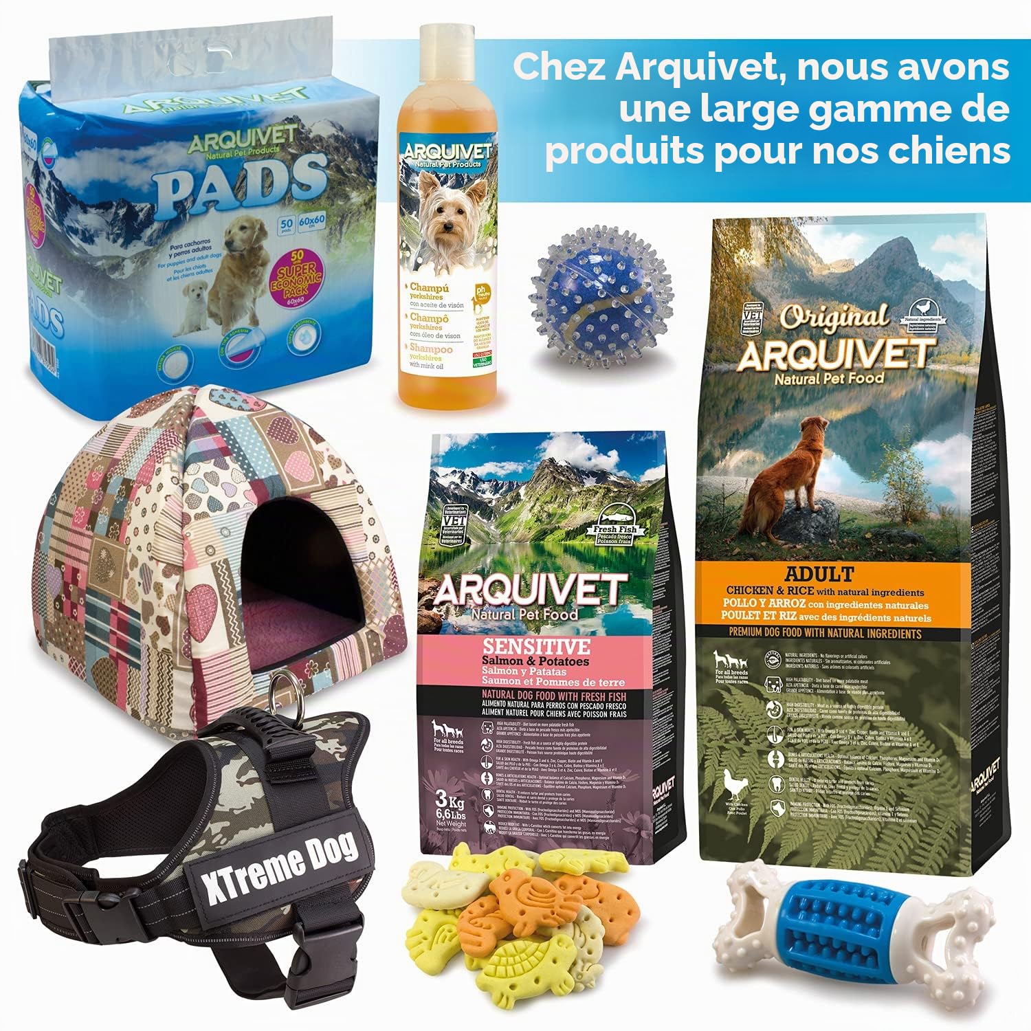 ARQUIVET Arquibone Rind 12,5 cm – 95 g – Großer Hundeknochen – Natürlicher Hundesnack – Kauknochen – Ergänzungsfuttermittel für Hunde