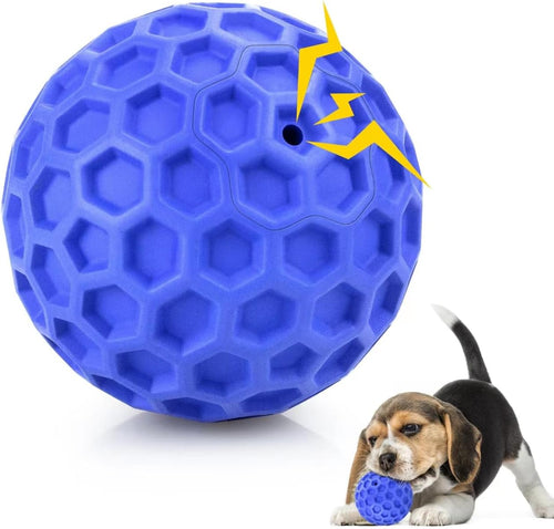 Balle sonore ultra résistante pour chien mordeur