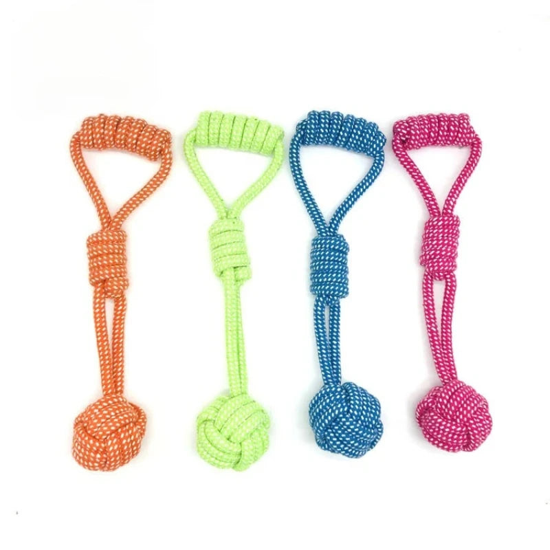 Jouets en corde à mâcher et tirer pour chien