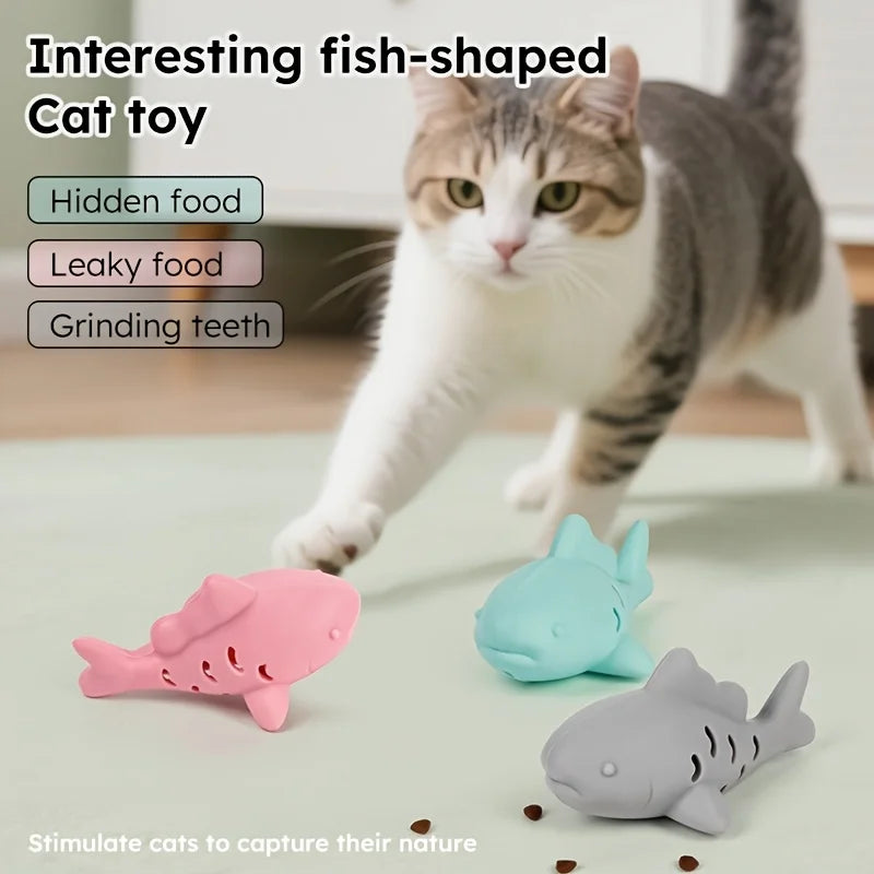 Jouet à mâcher en silicone distributeur de friandises - design poisson
