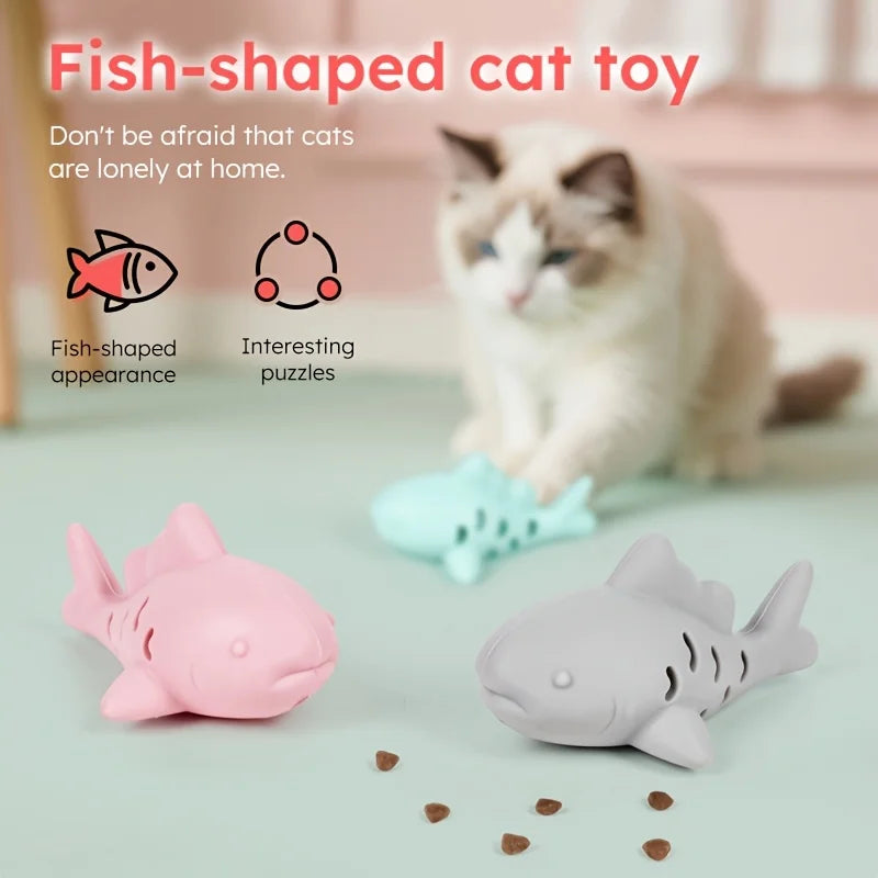 Jouet à mâcher en silicone distributeur de friandises - design poisson
