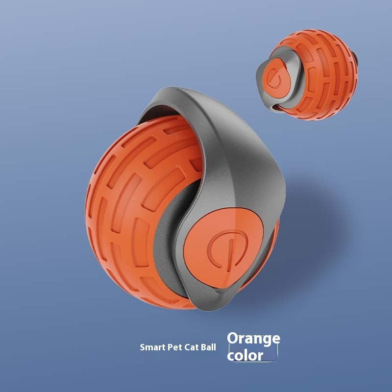Balle interactive électrique rechargeable pour chat – vue 2