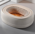 Panier orthopédique moelleux en polaire pour chien et chat